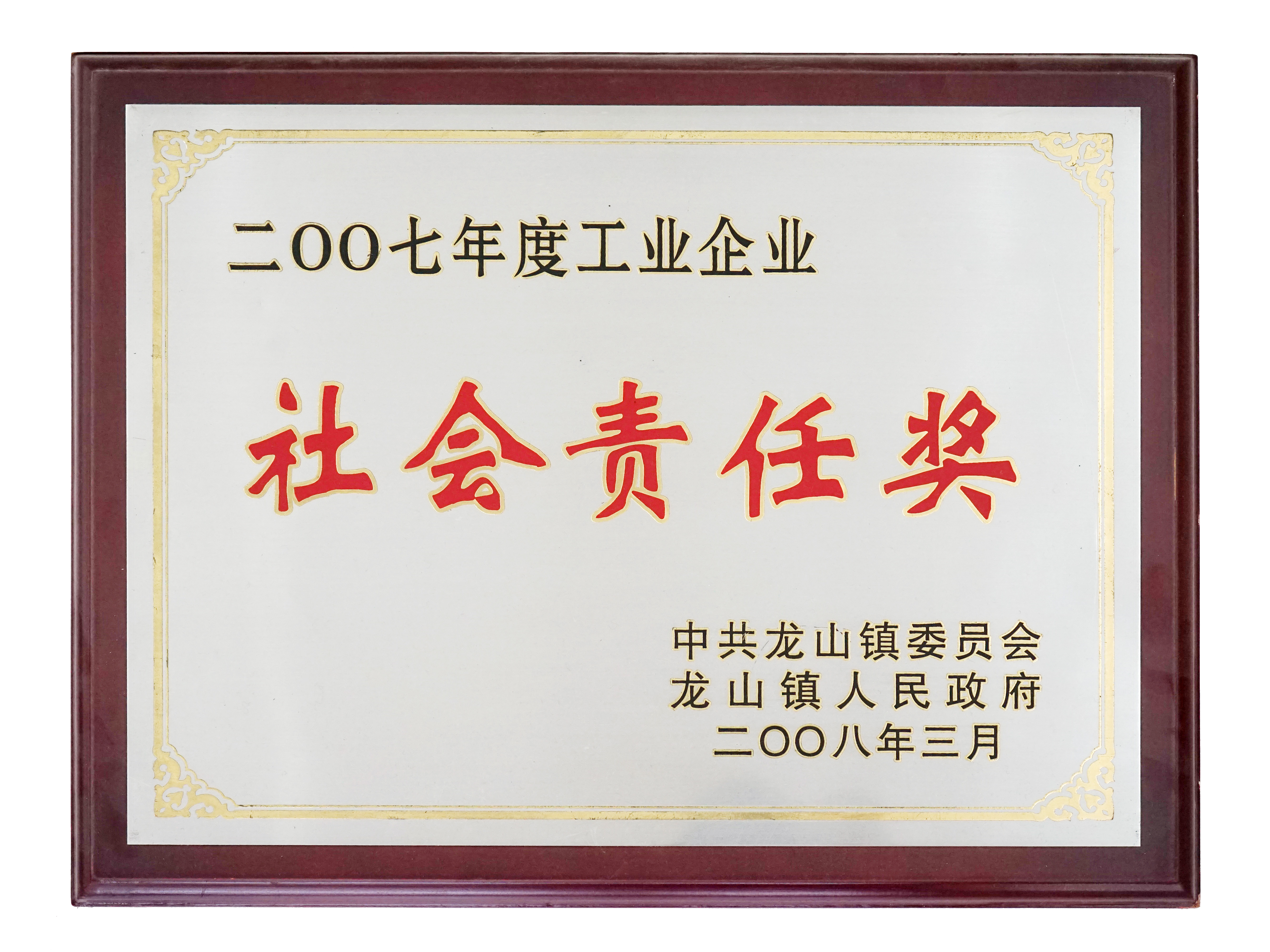 社會責任獎2008
