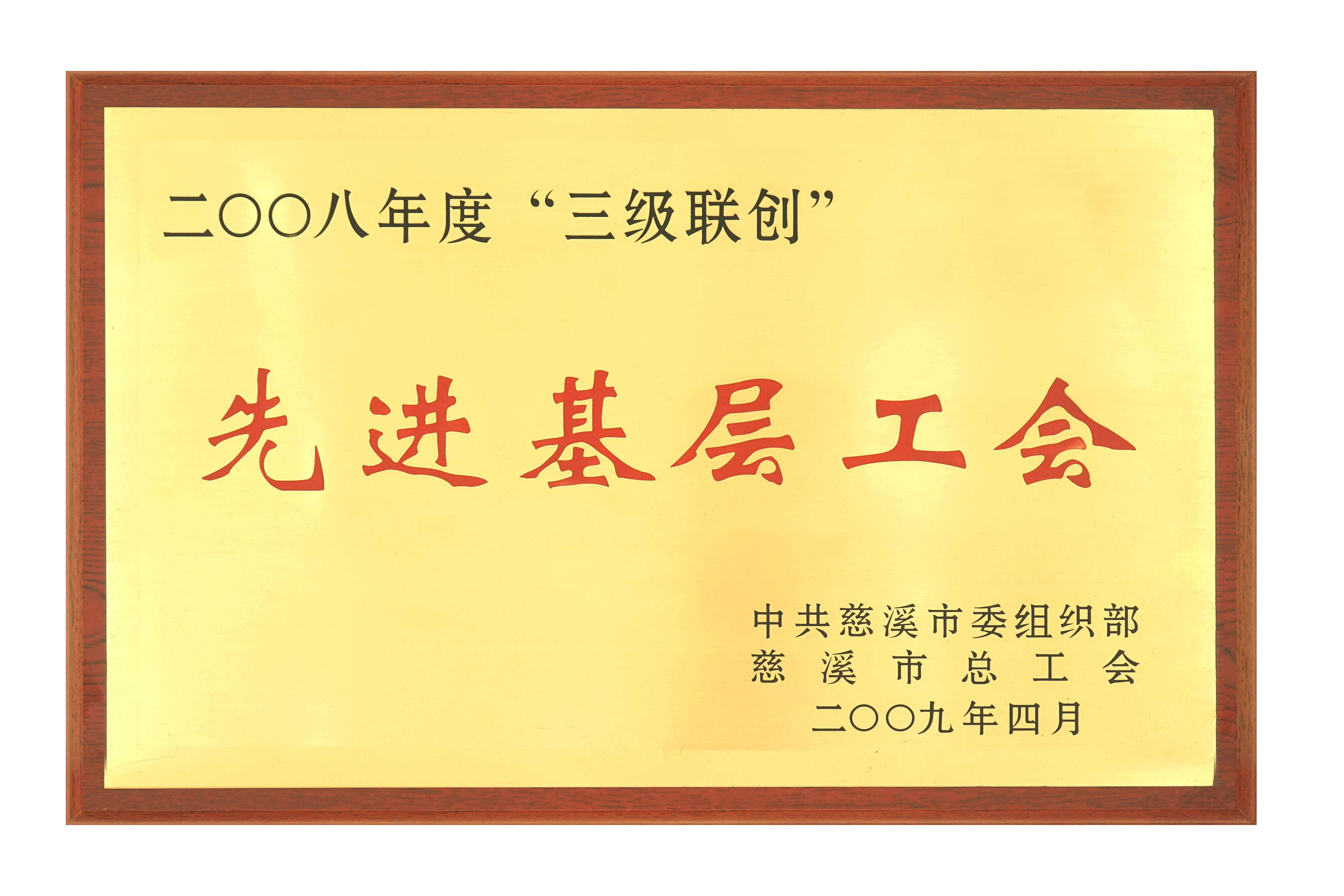 先進基（jī）底工會2008